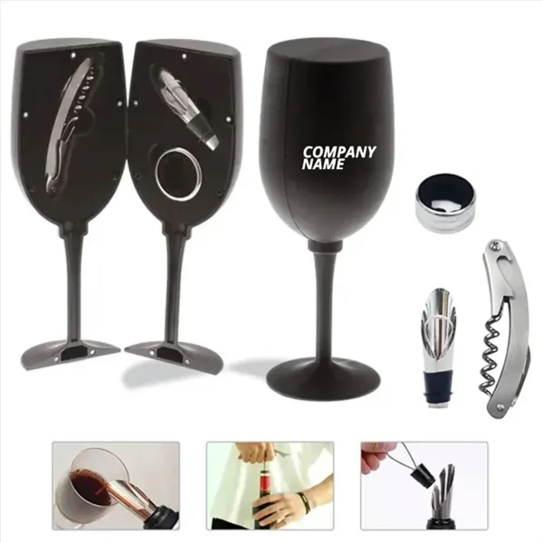 Wine Glass Shaped Tool Set
1