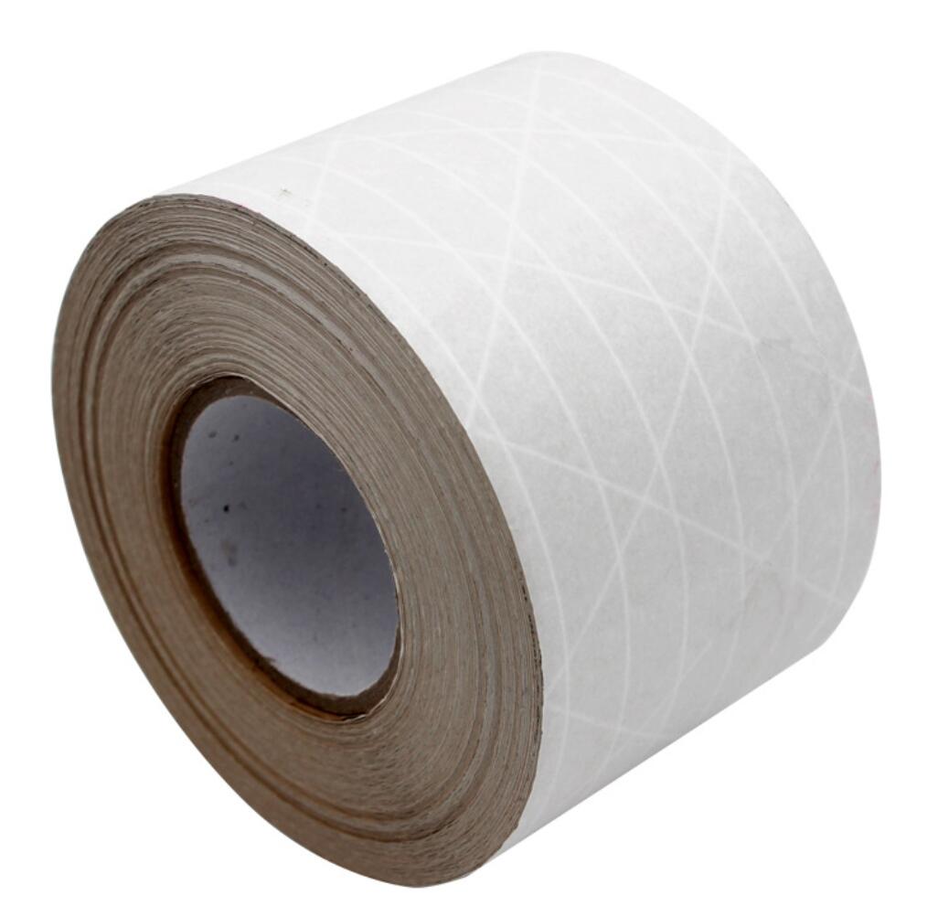 Custom 3 Color White Ultra Durable Water-Activated Tape 3