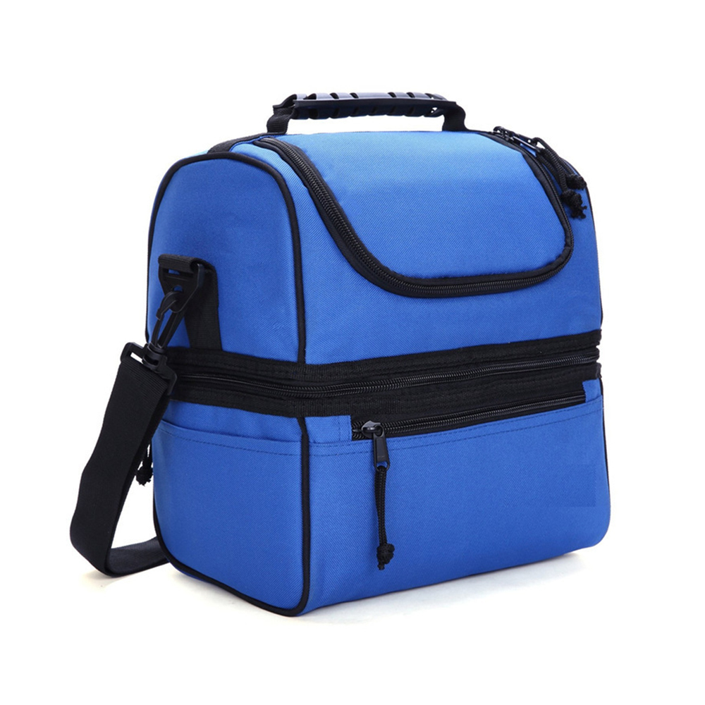 Insulated Double Deck Lunch Bag