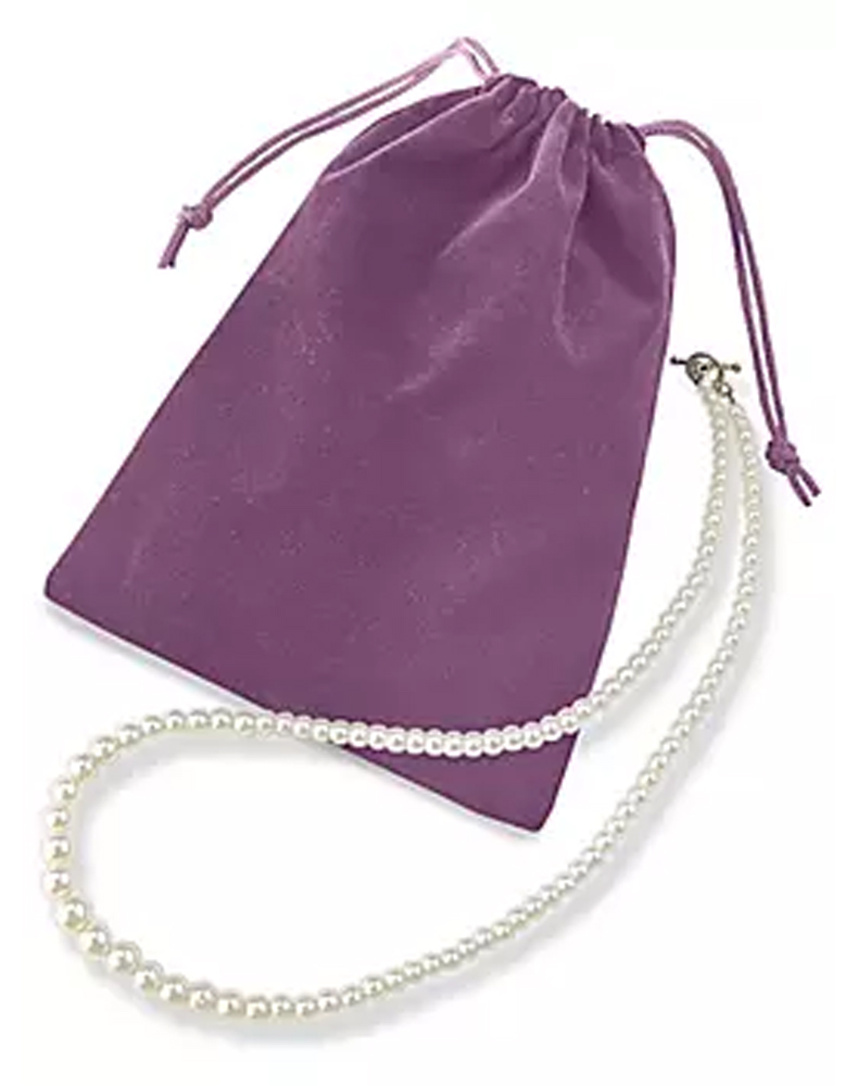 5 " X 7" DELUXE VELVETEEN DRAWSTRING POUCH 5