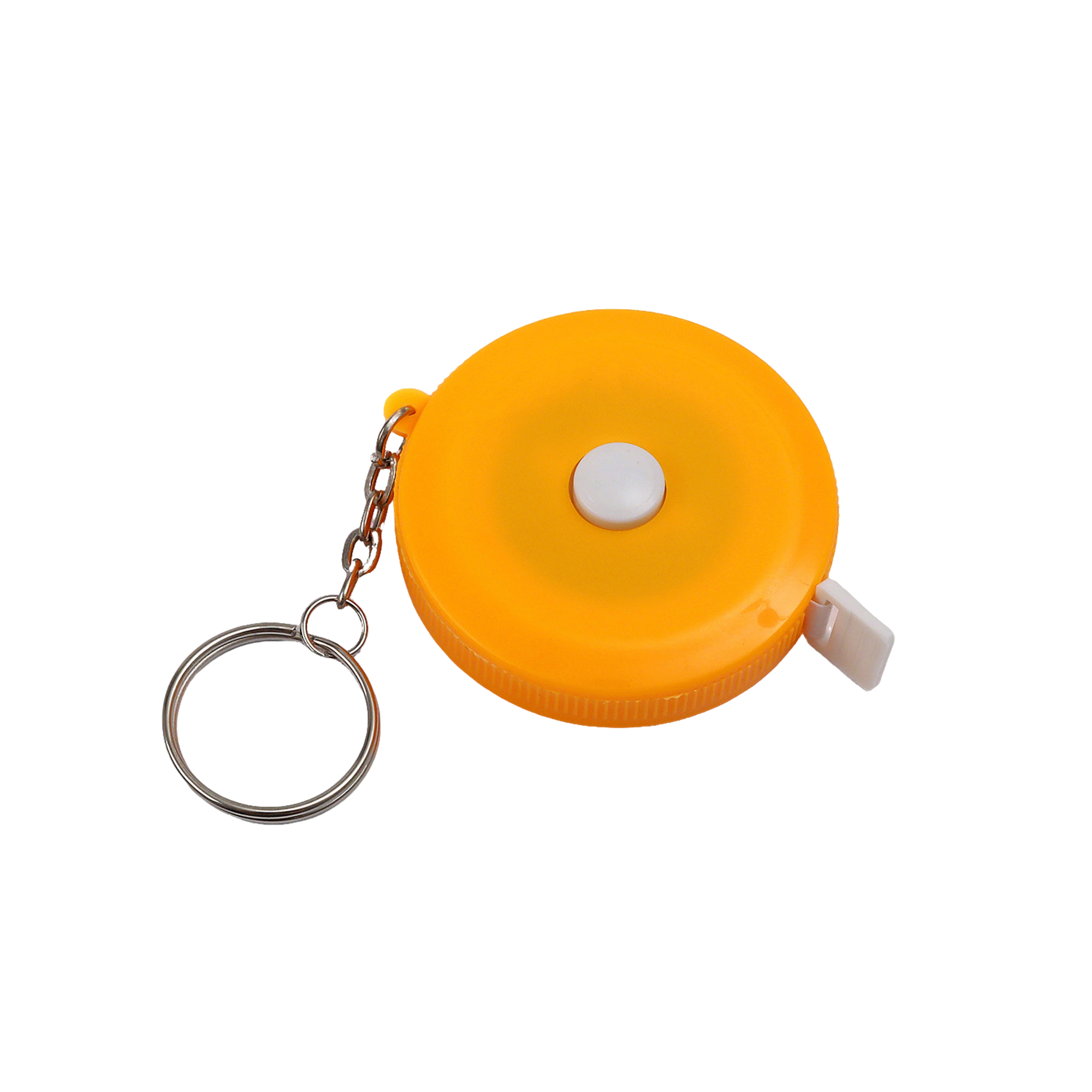 Pocket Size Measuring Tape Keychain 2" Diameter 4