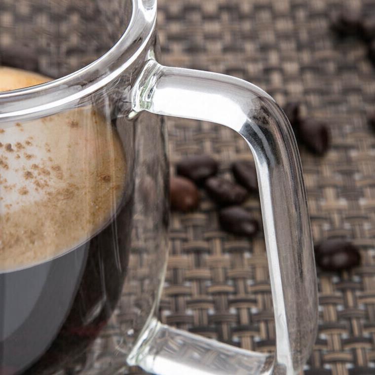 Double Wall Insulated Glasses - Coffee Mugs 12oz 5
