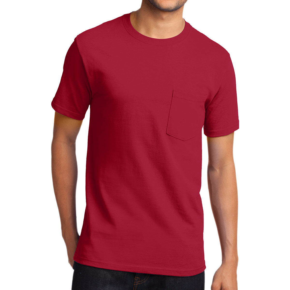Port & Company® Tall Essential Pocket Tee 17