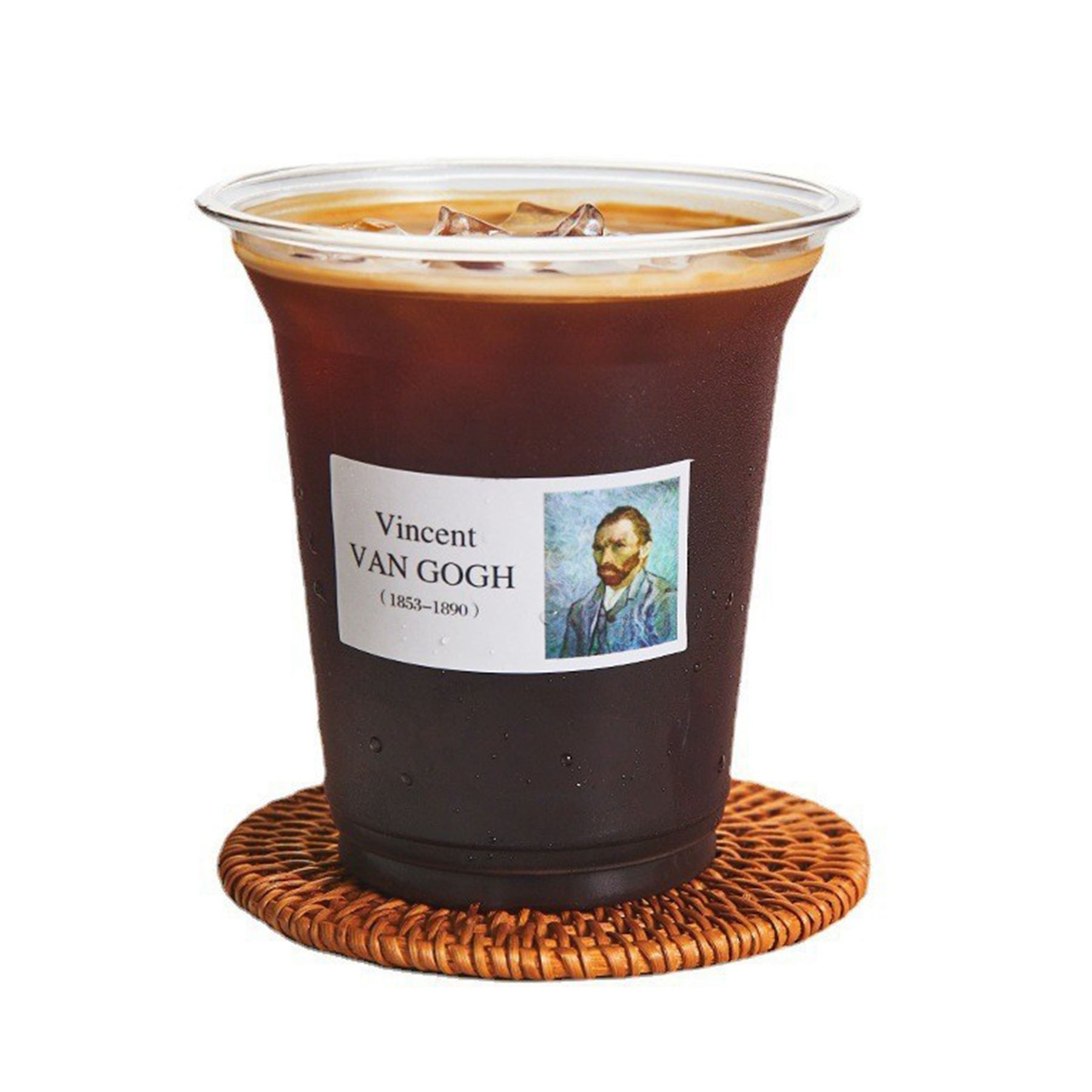 Clear Plastic Cups with Strawless Sip-Lids 3