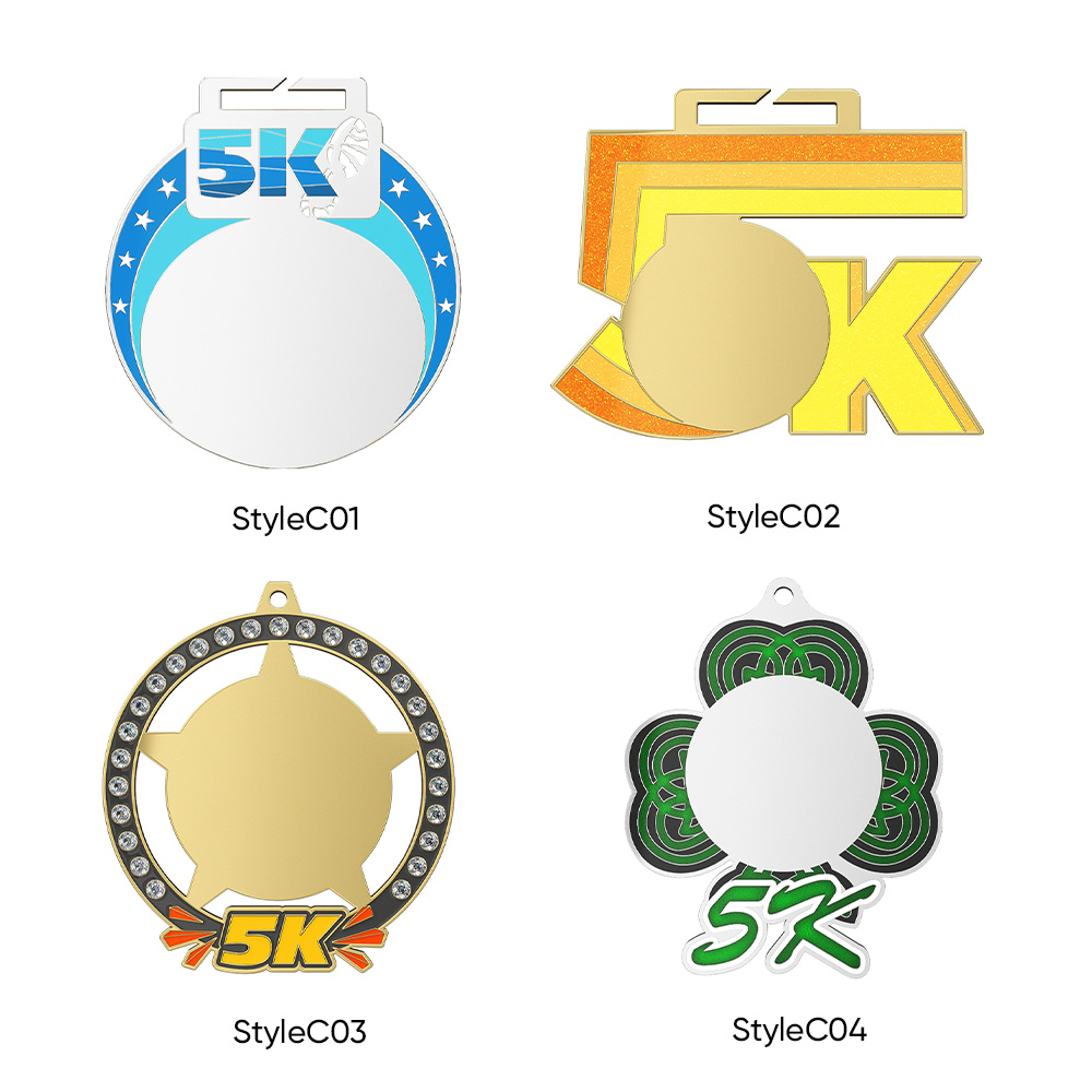 4.5" UV Printed 5K Medals 6