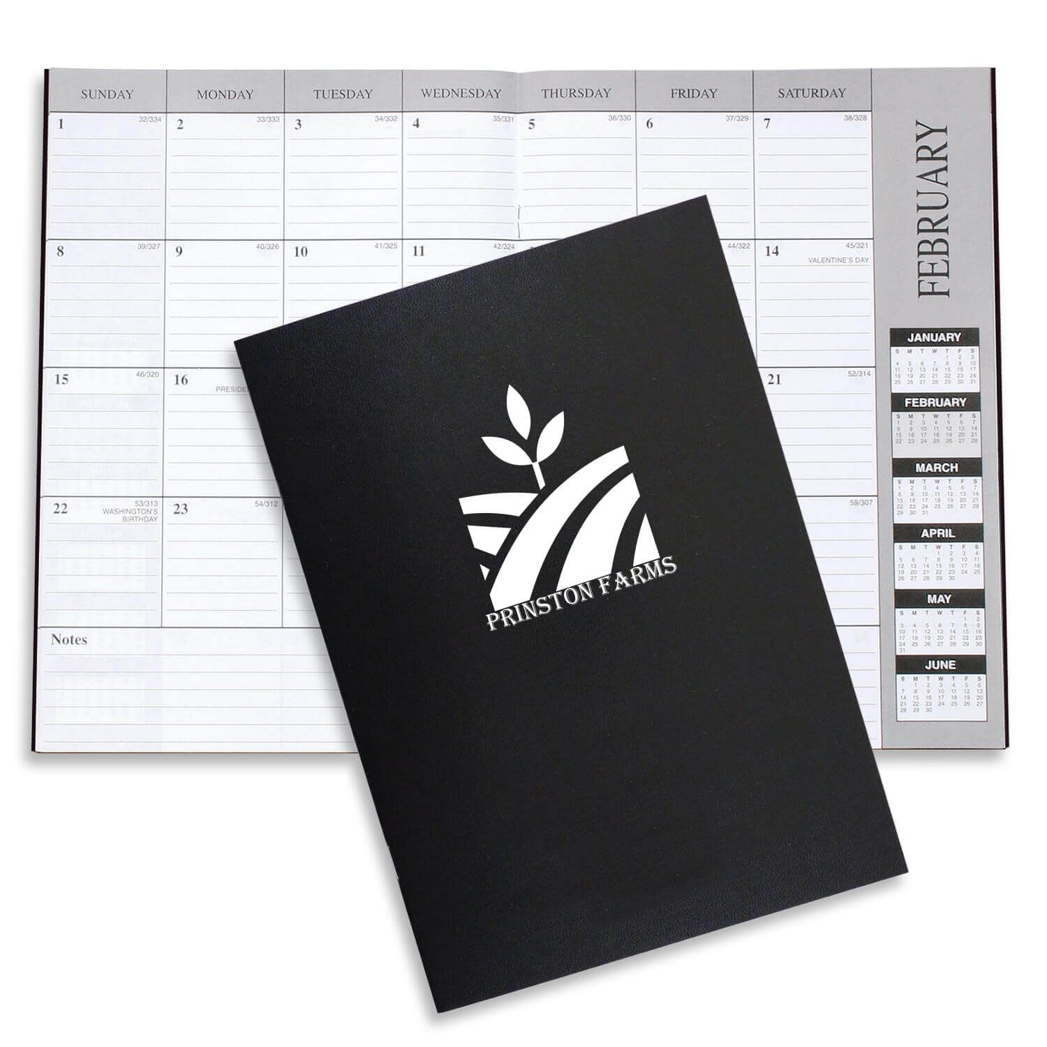 Monthly Desk Planner - Leatherette 5