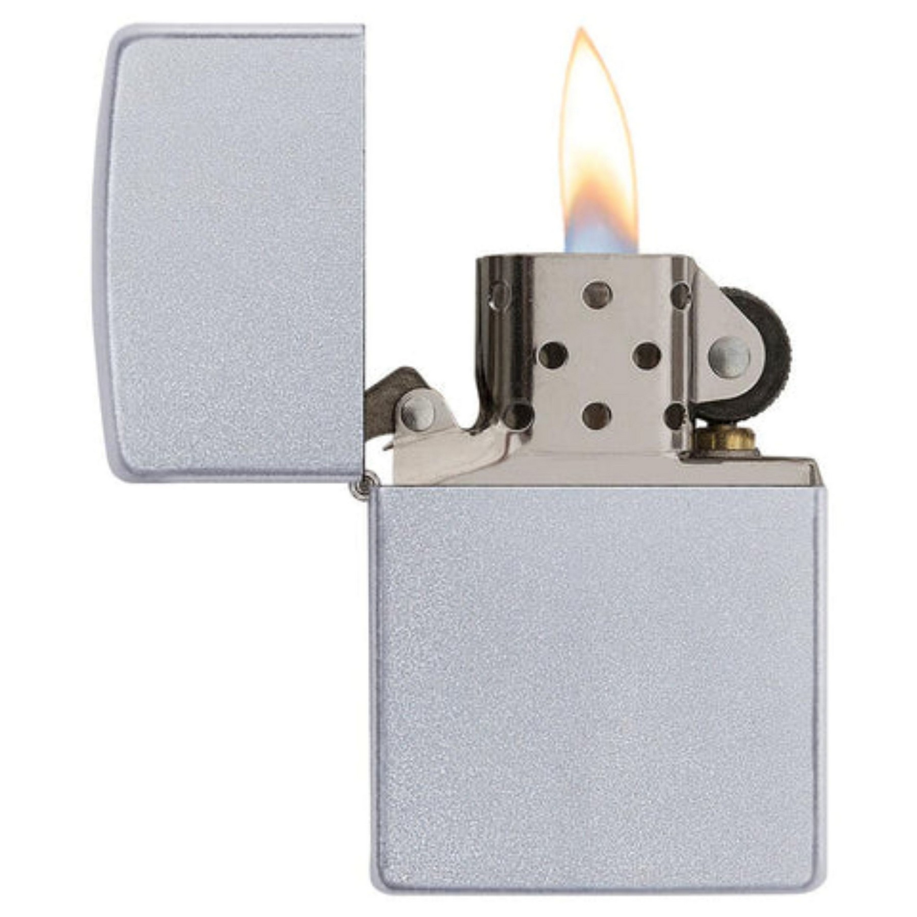 Genuine Zippo windproof lighter - Satin Chrome 3