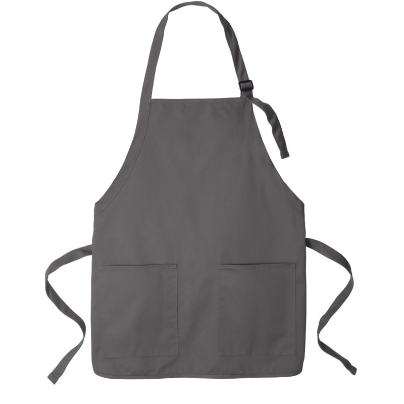 Port Authority Medium-Length Two-Pocket Bib Apron. 14
