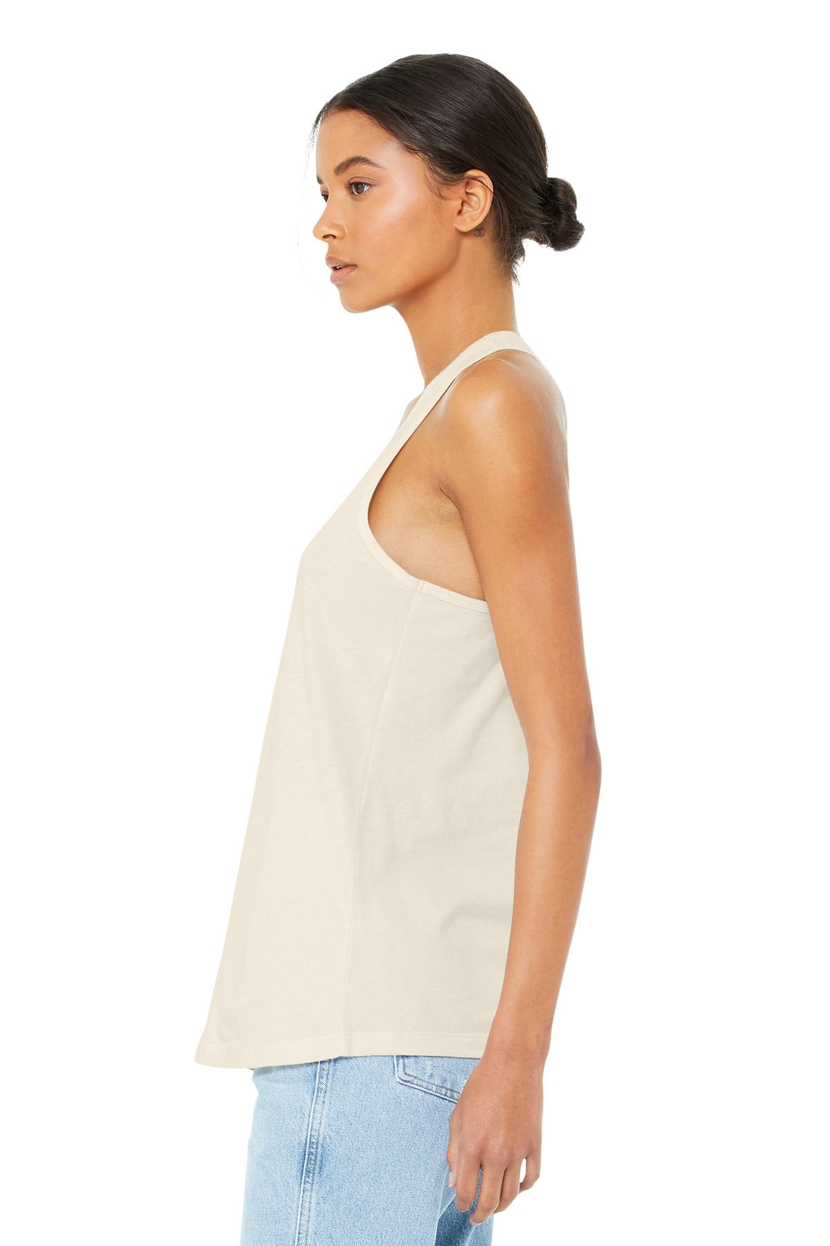 BELLA+CANVAS Women's Jersey Racerback Tank. BC6008 54