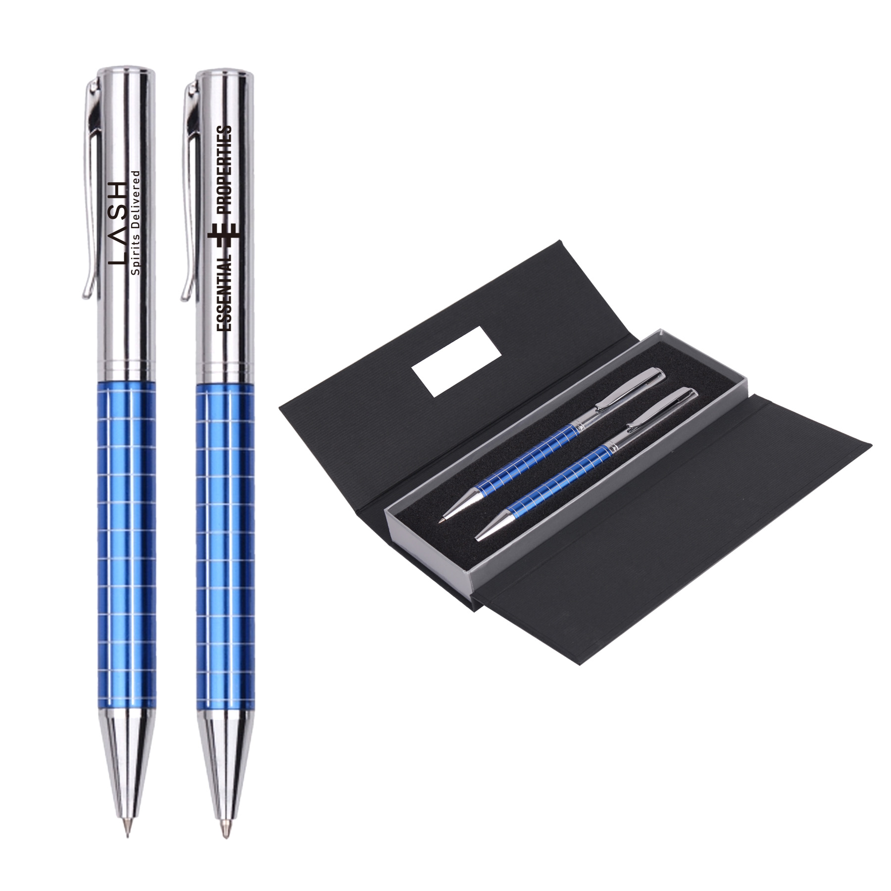 Heavy Metal Barrel Pen & Pencil Gift Set 7