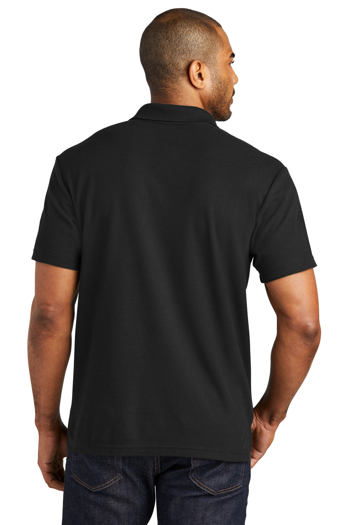 C-FREE Cotton Blend Pique Polo