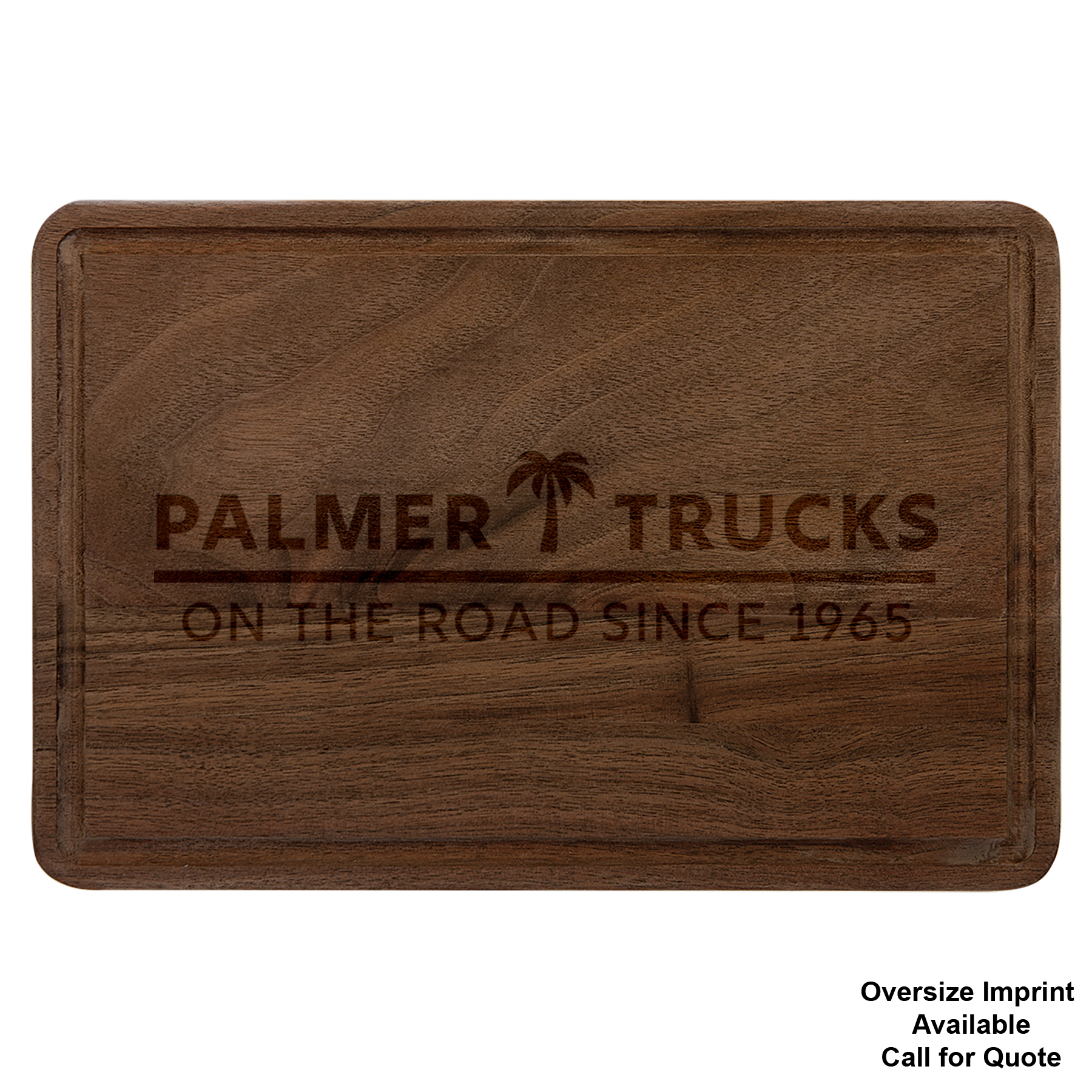 9" x 6" Walnut Cutting Board with Juice Groove 3