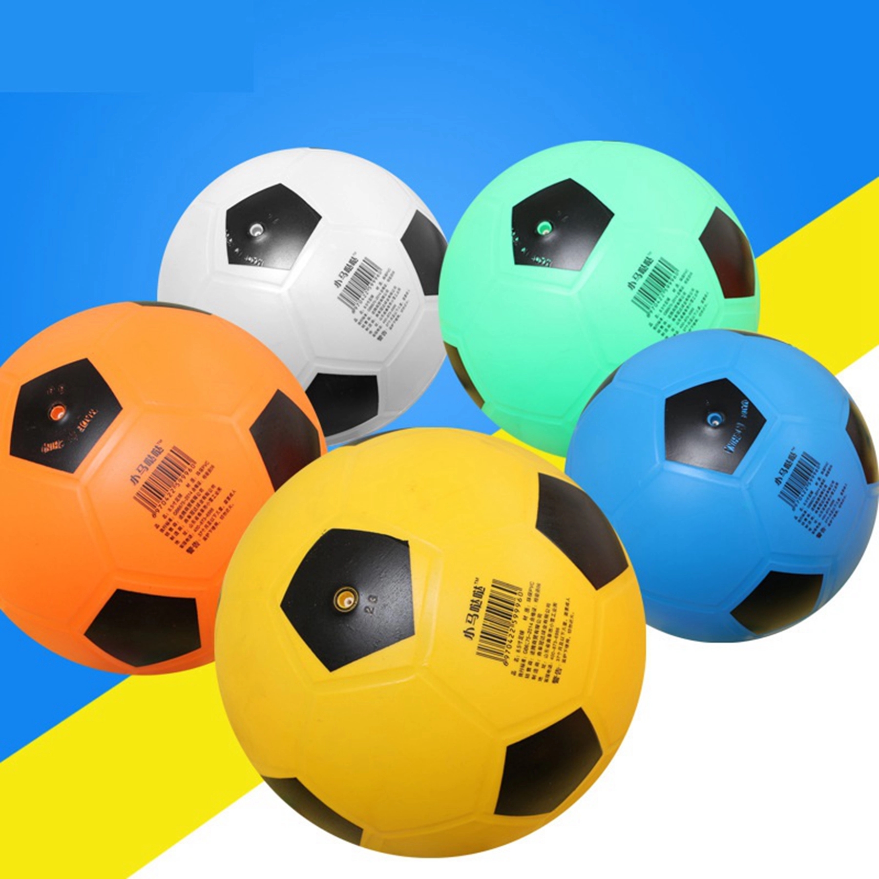 9" PVC Inflatable Football Beach Ball 6