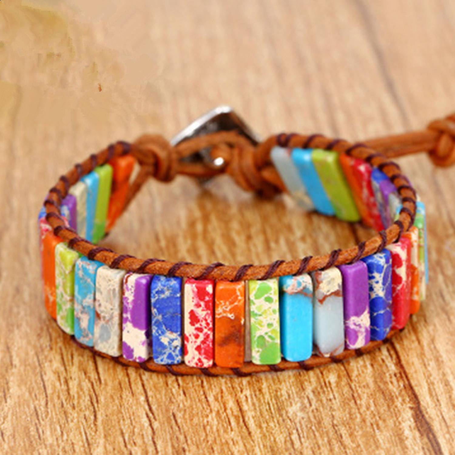 Colored Imperial Stone Bracelet 4