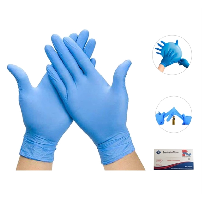 Disposable Protective Powder-free Nitrile Gloves 1