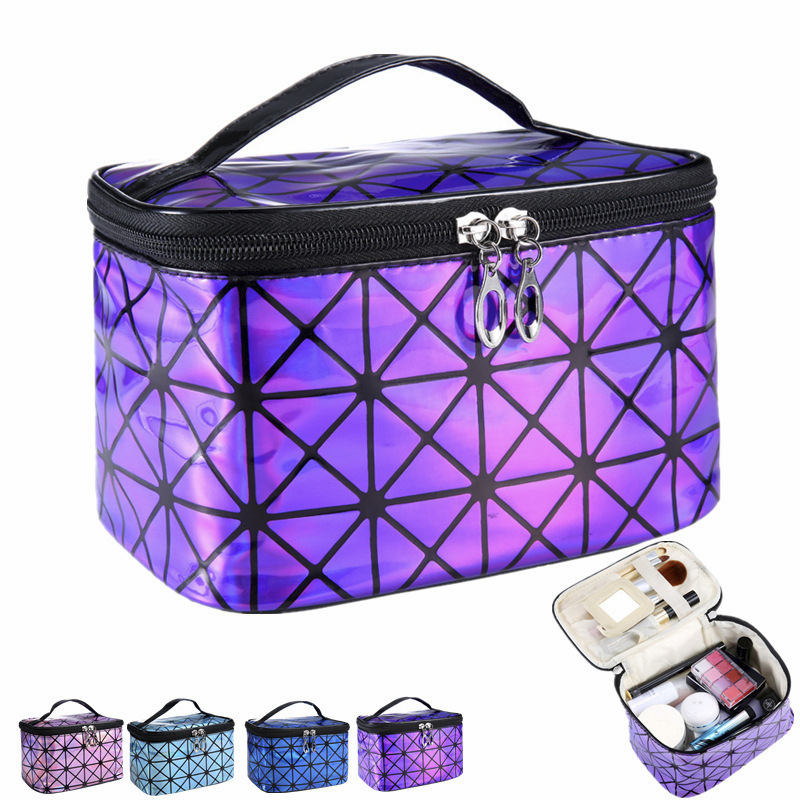 Holographic Large Capacity Toiletry Bag Cosmetic Bag 4