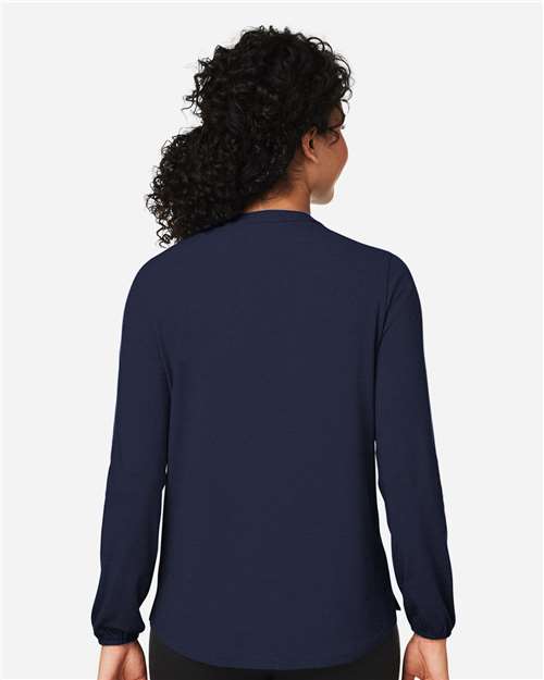 Women's Raleigh Half-Placket Knit Top - DP122W 36