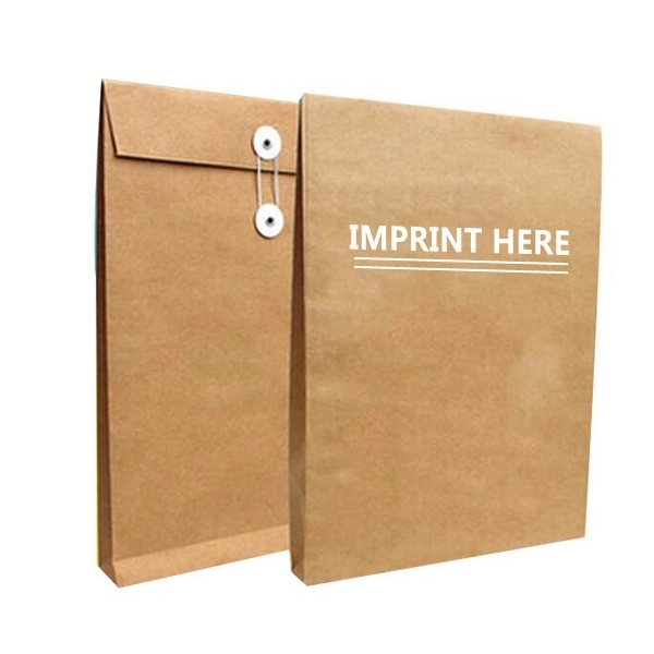 Custom String & Button Paper Envelopes 2