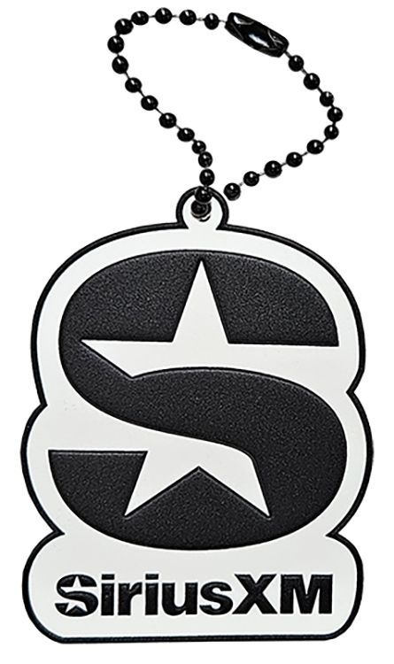 Custom 2D PVC Key Tag - USA Made 14