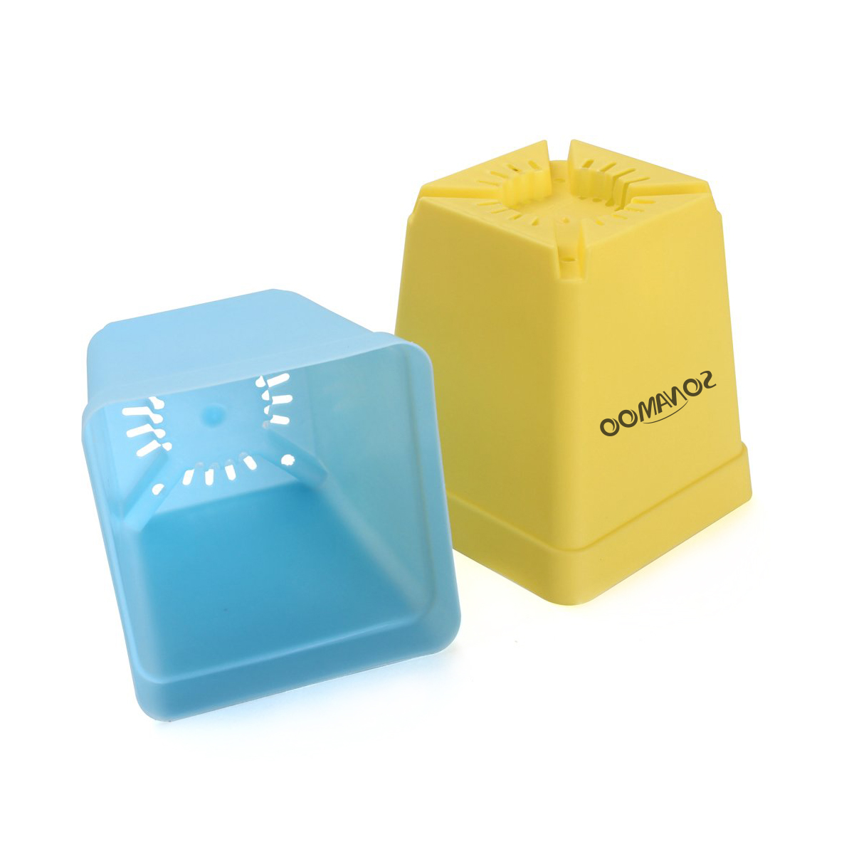 Mini Plastic Plant Pot, custom garden tool with logo imprint 2