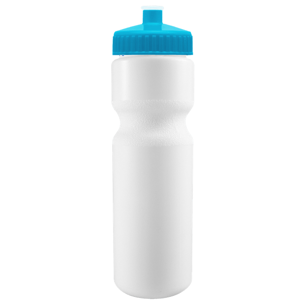 Cyclo-Cross 28oz Bike Bottle - White w/Push-Pull Lid 53