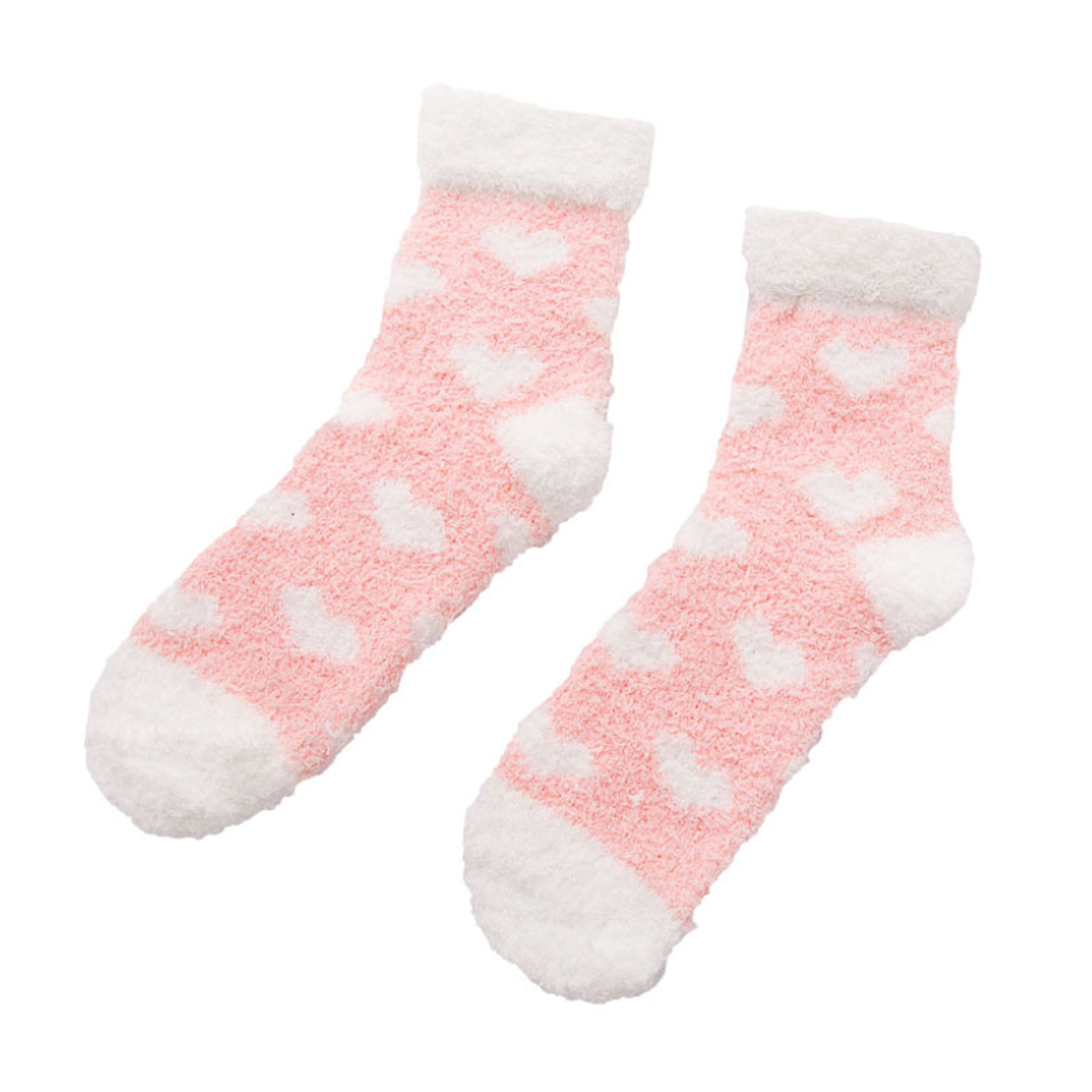 Coral Velvet Love Flanged Flat Socks For Women 5