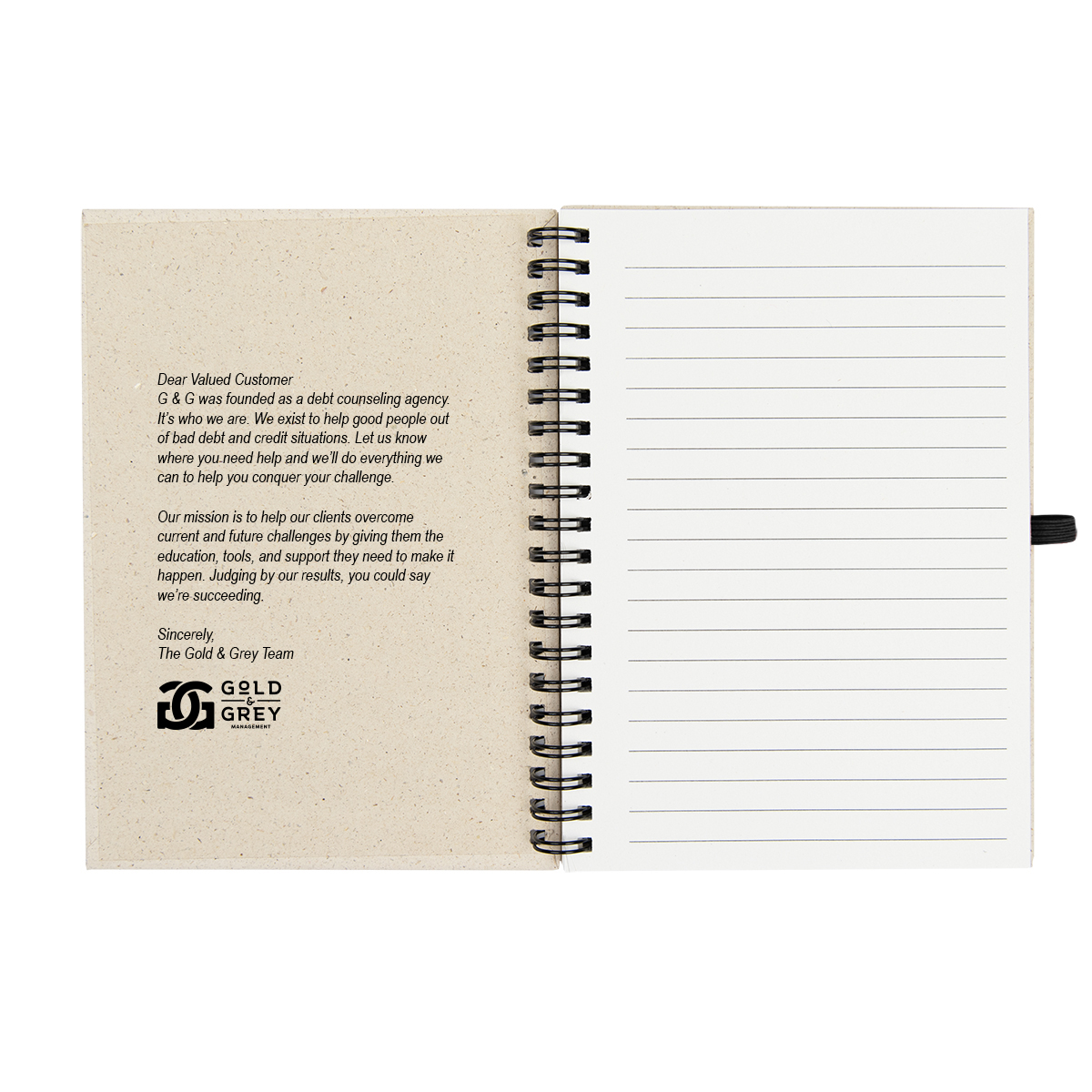 Natural Paper Spiral Notebook 10
