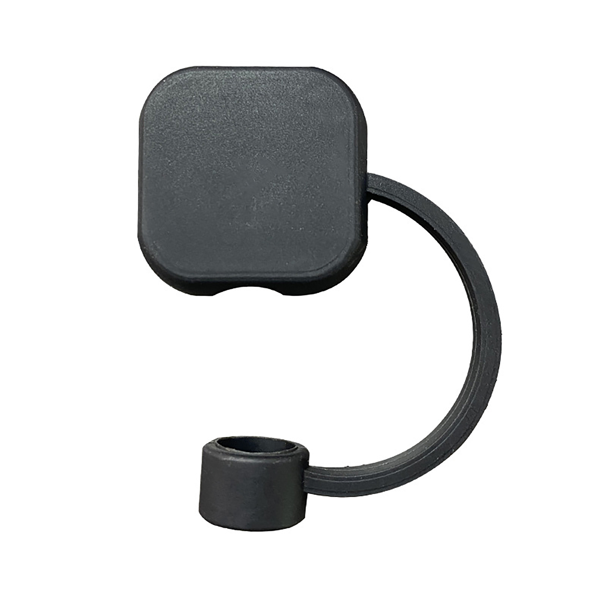 Square Silicone Straw Cap Dust Cover For 9 To 11mm Straw 7