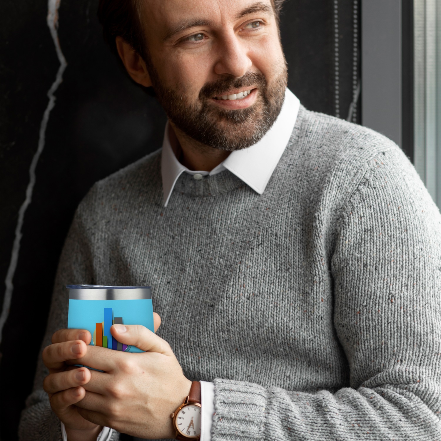 Little Sipper 2.0 12 oz Stainless Steel Wine Tumbler 45