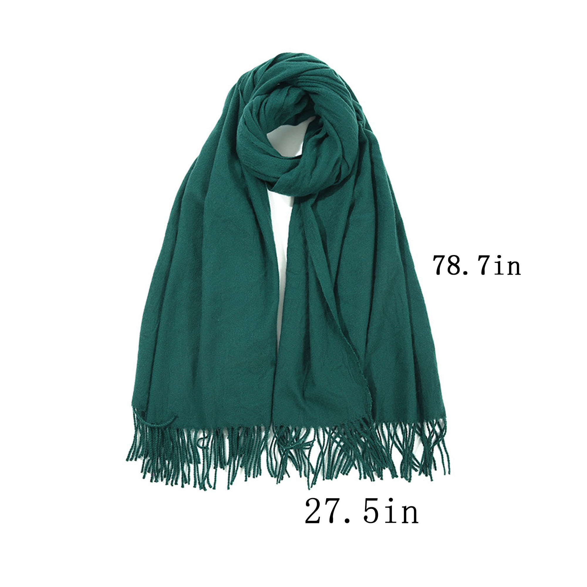 Warm and Fashionable Long Scarf for Cold Days 1