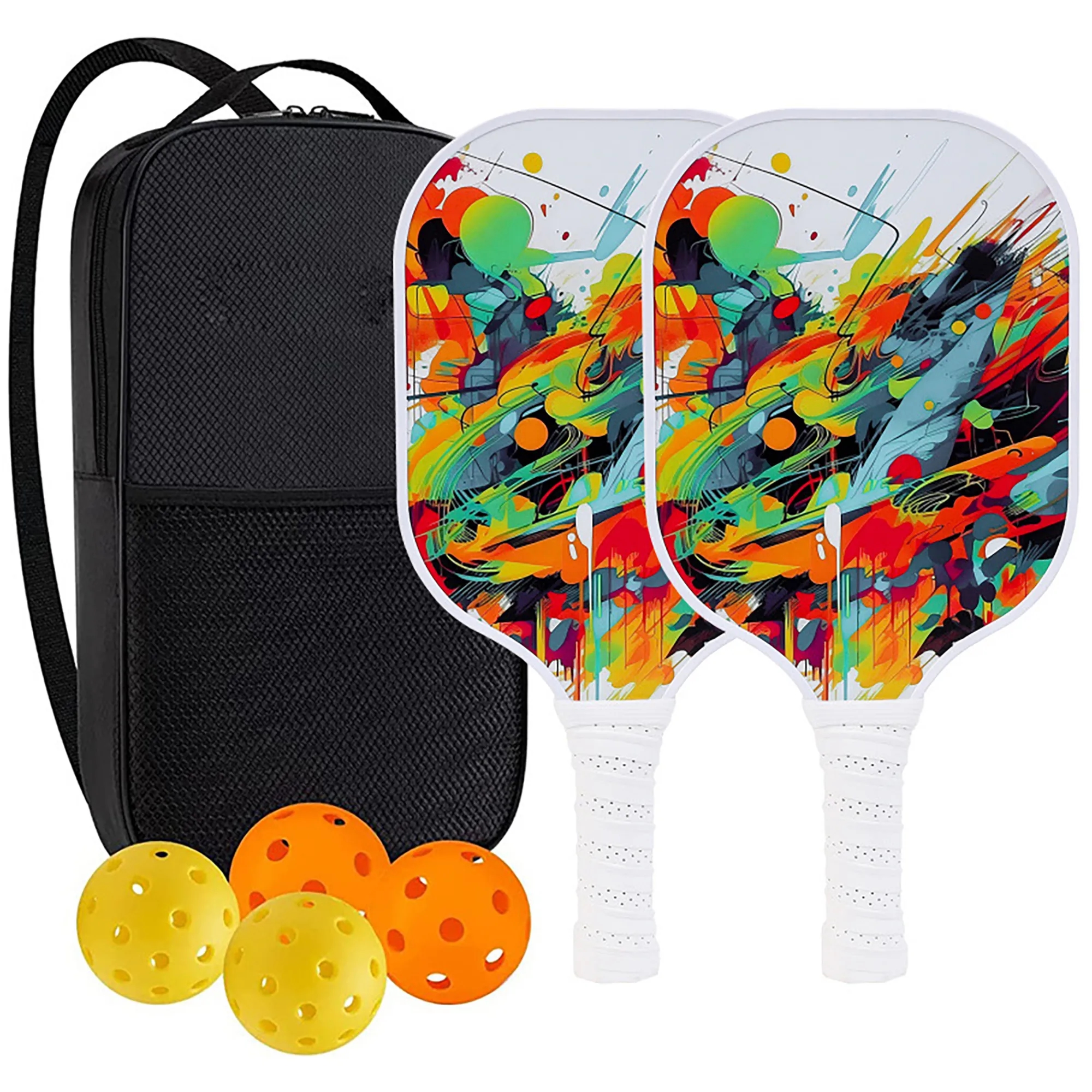 MOQ 50 Fiberglass Pickleball Set 28