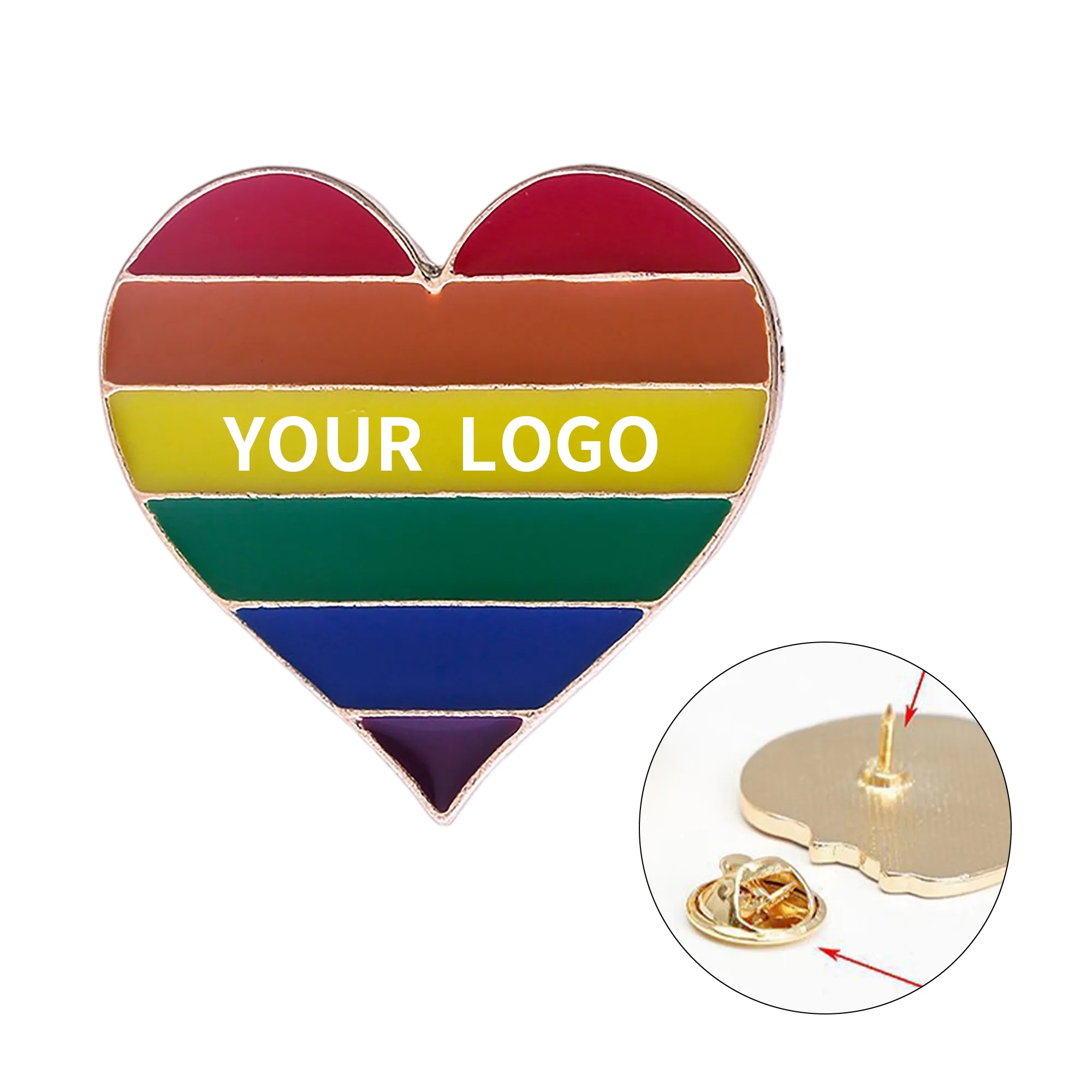 Rainbow Pride Support Pin 2
