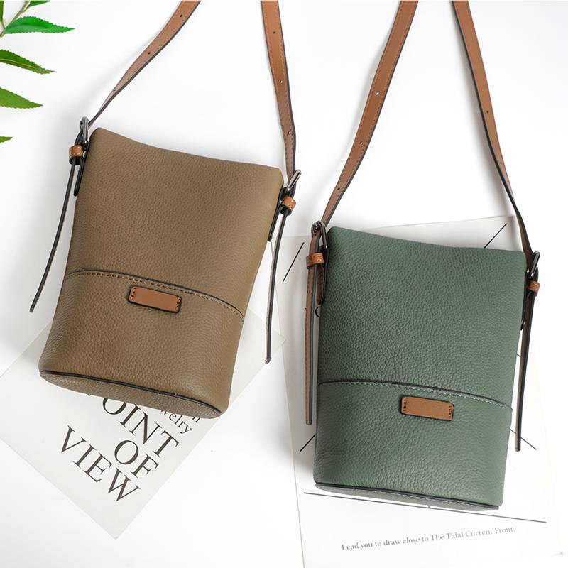 Genuine Leather Shoulder Bag 8
