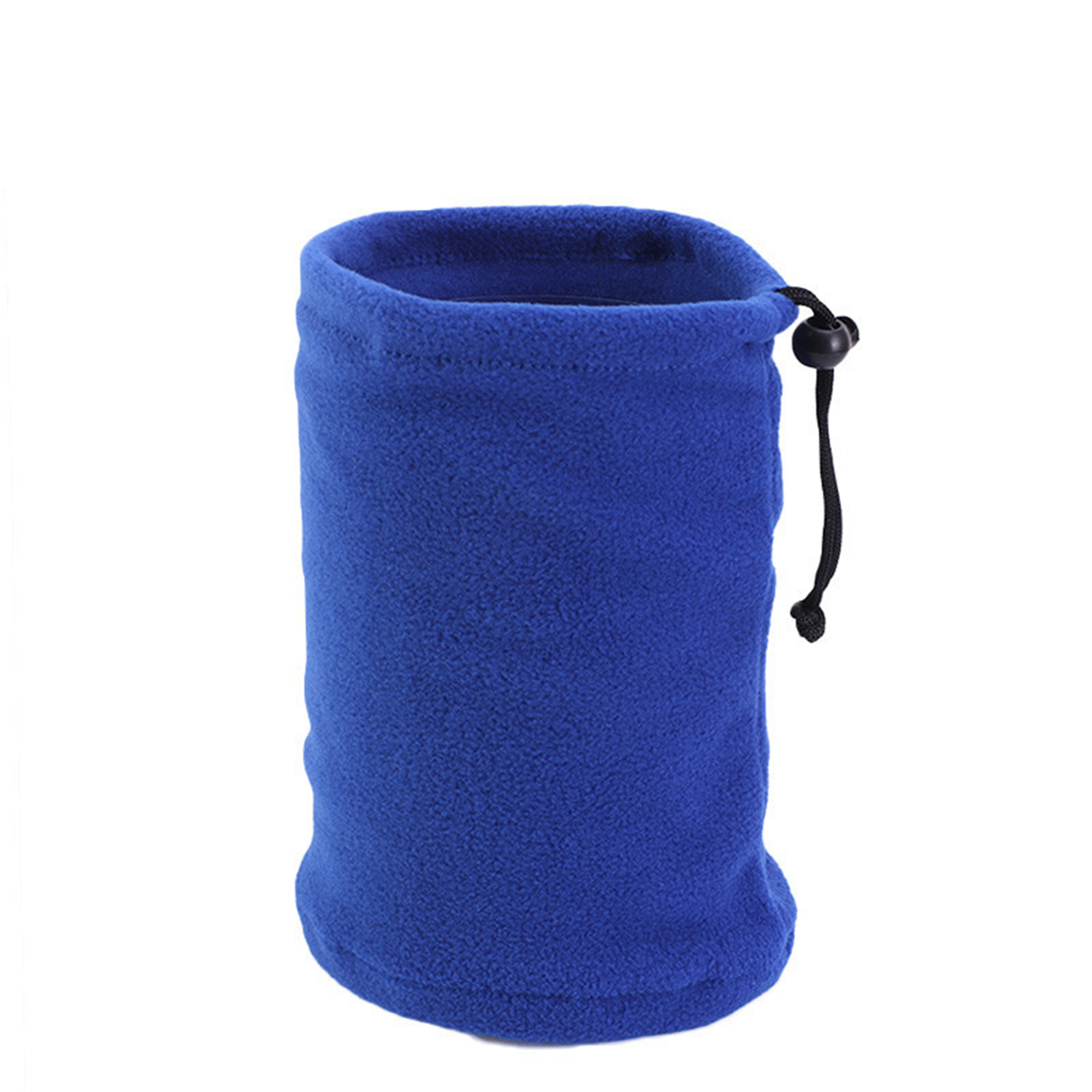 Polar Fleece Drawstring Neck Gaiter 11.81" x 9.84" 11