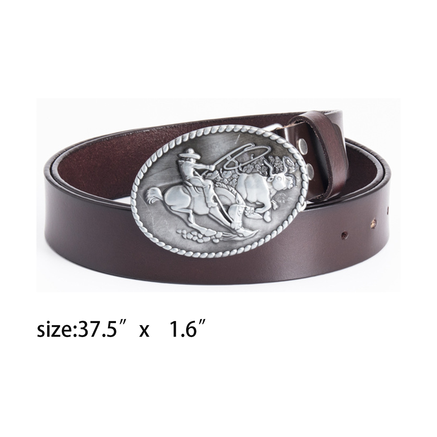 genuine leather Classic Belt Buckle 3