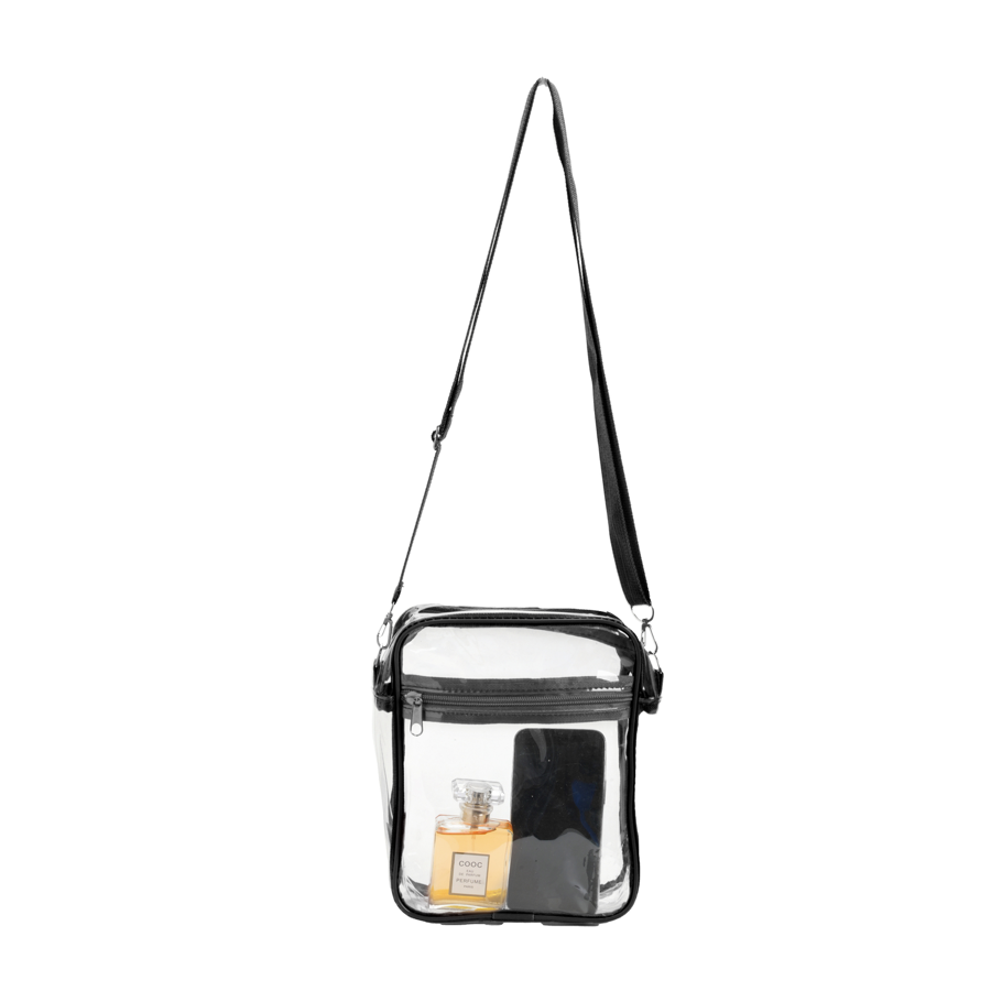 ClearPass Clear Crossbody Bag 6.5" x 2.5" 6