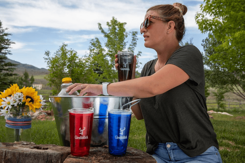 KALAHARI 16 oz. Double Wall Tritan™ Verano Tumbler with Clear Lid 32