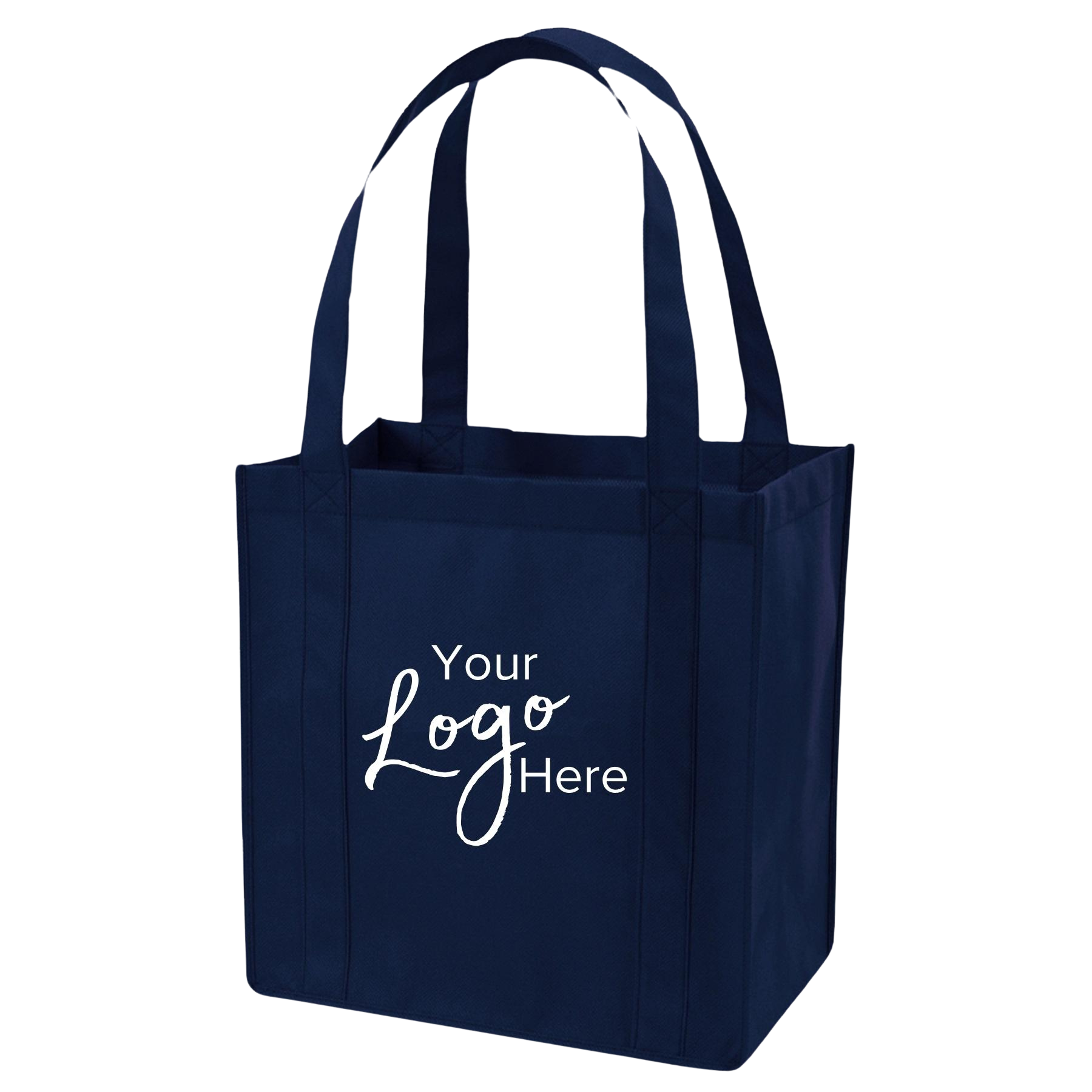 Non-Woven 12 1/2"W x 13 1/2"H x 8 1/2" Gusset Tote Bag w/ Inforced Bottom 16