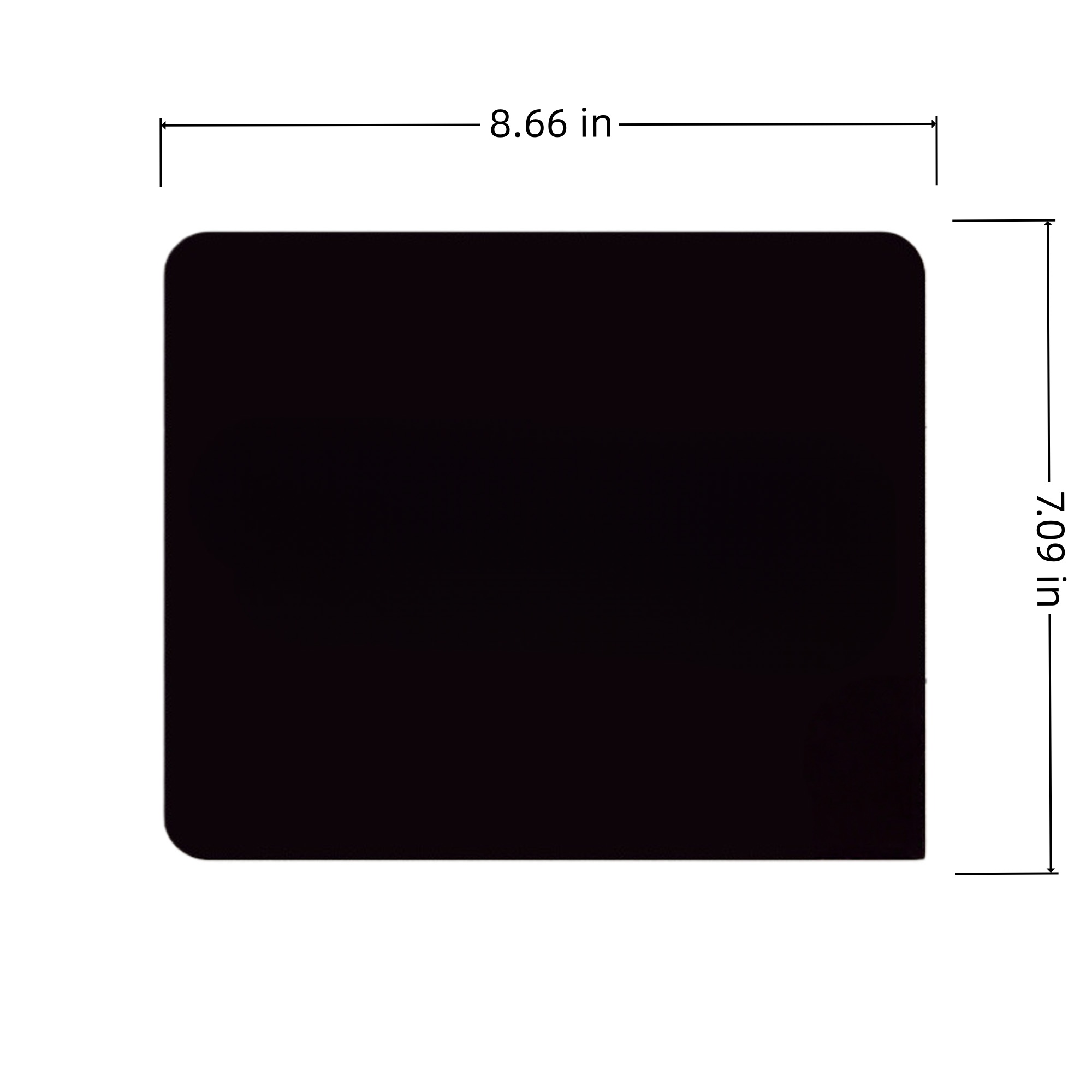 8.5x7 Inch Washable Anti Slip Mouse Pad 3