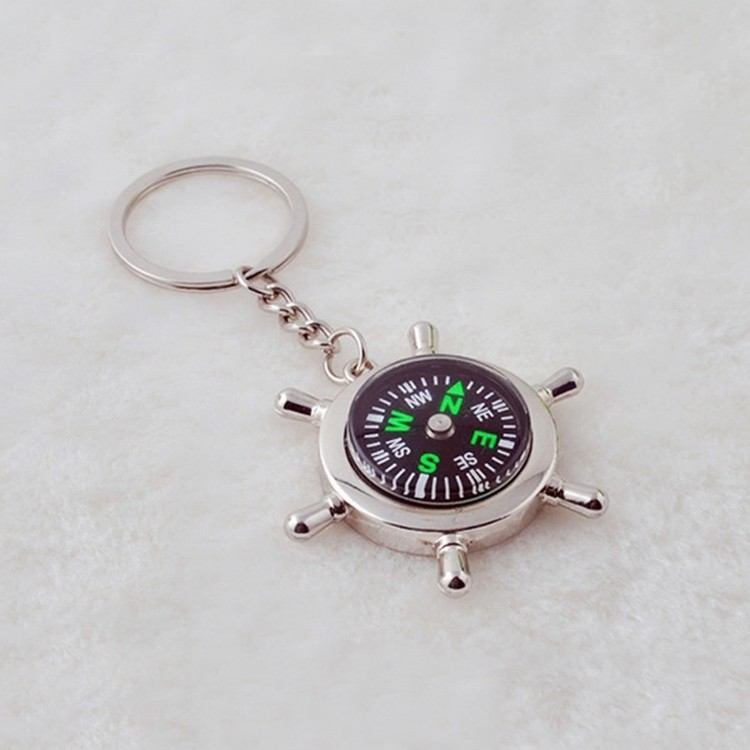 Keychain With Compass 2
