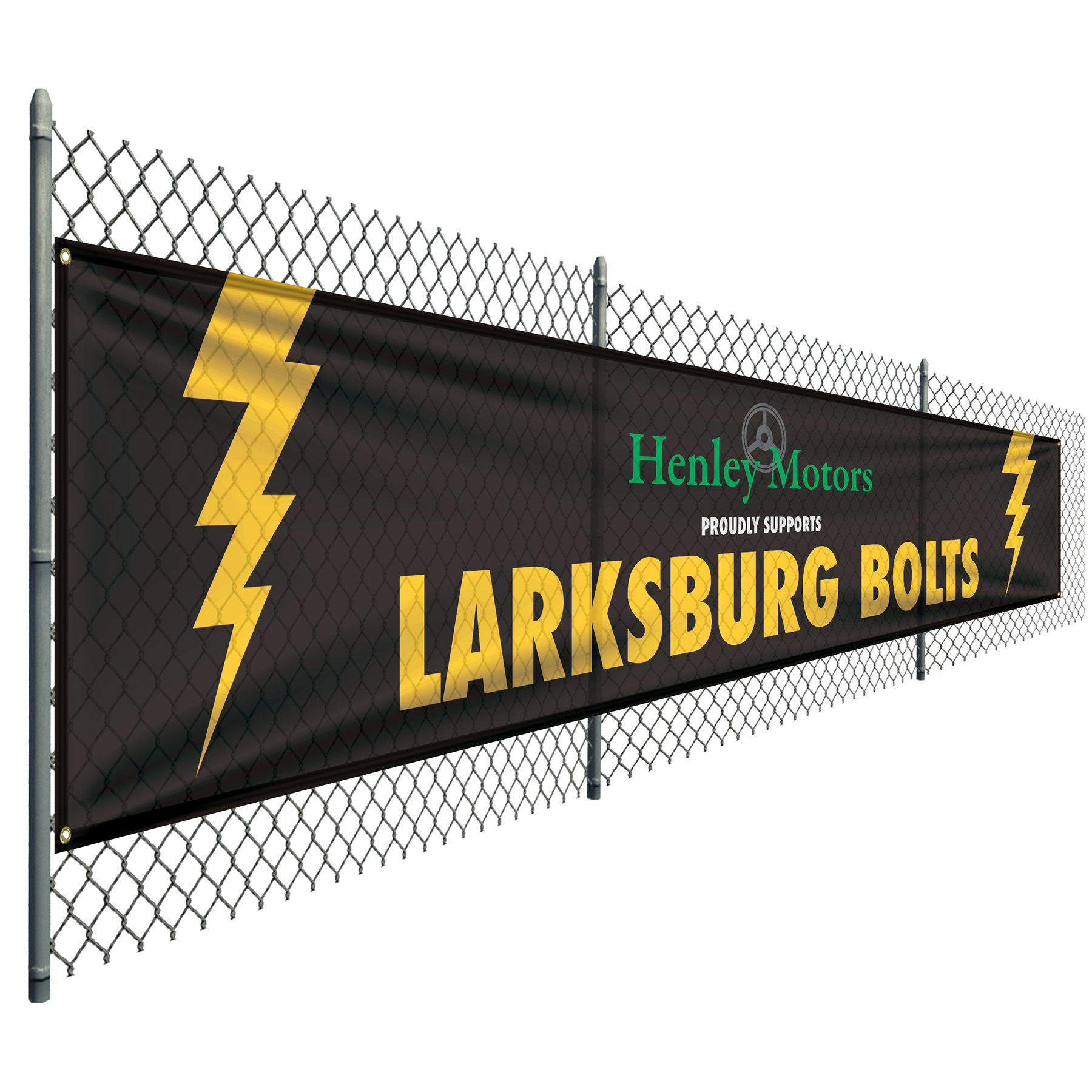 4' x 20' Custom Knitted Polyester Banner 9