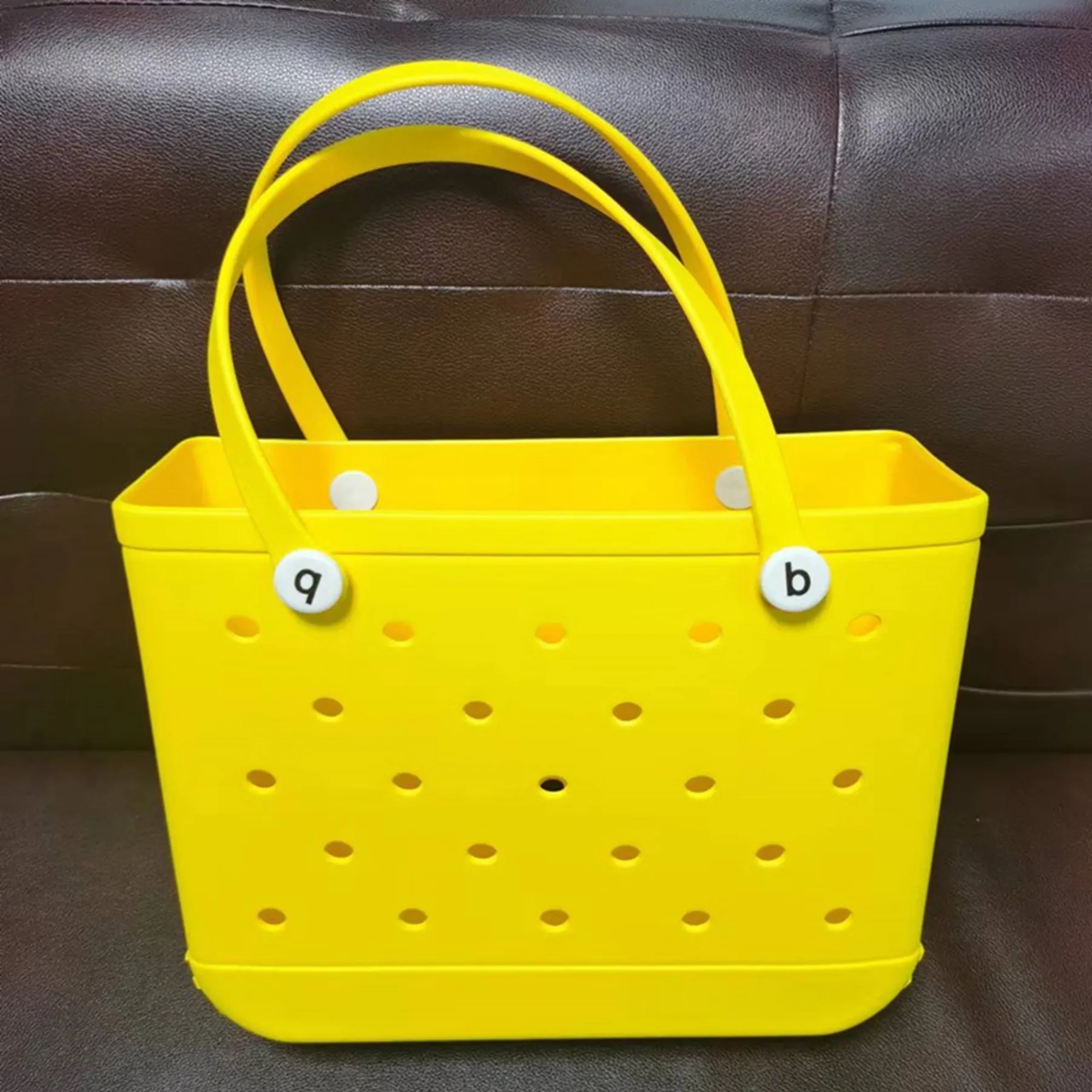 Large EVA Beach Tote Bag with Hole 4