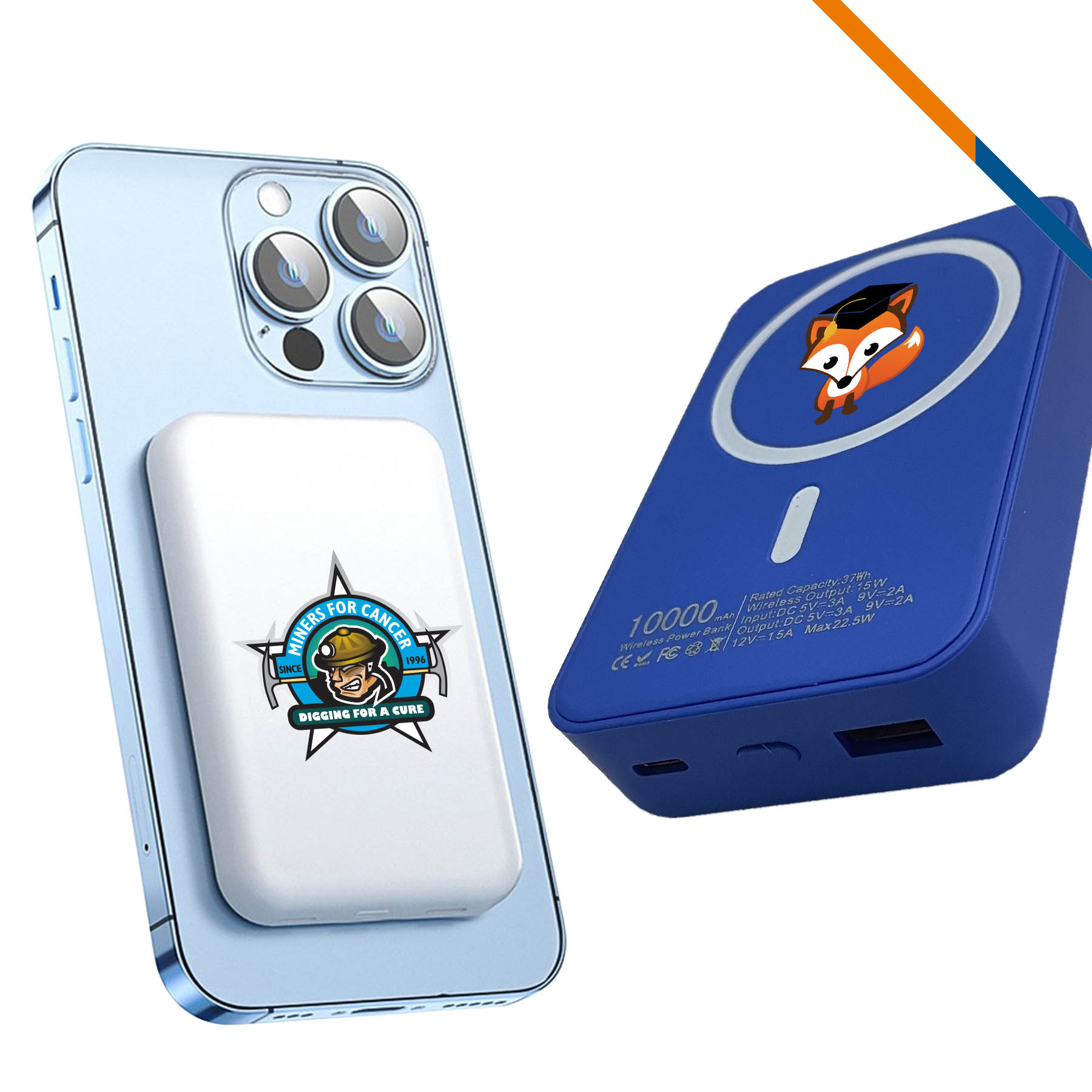 Timo Wireless Power Bank - 10000mAh 5