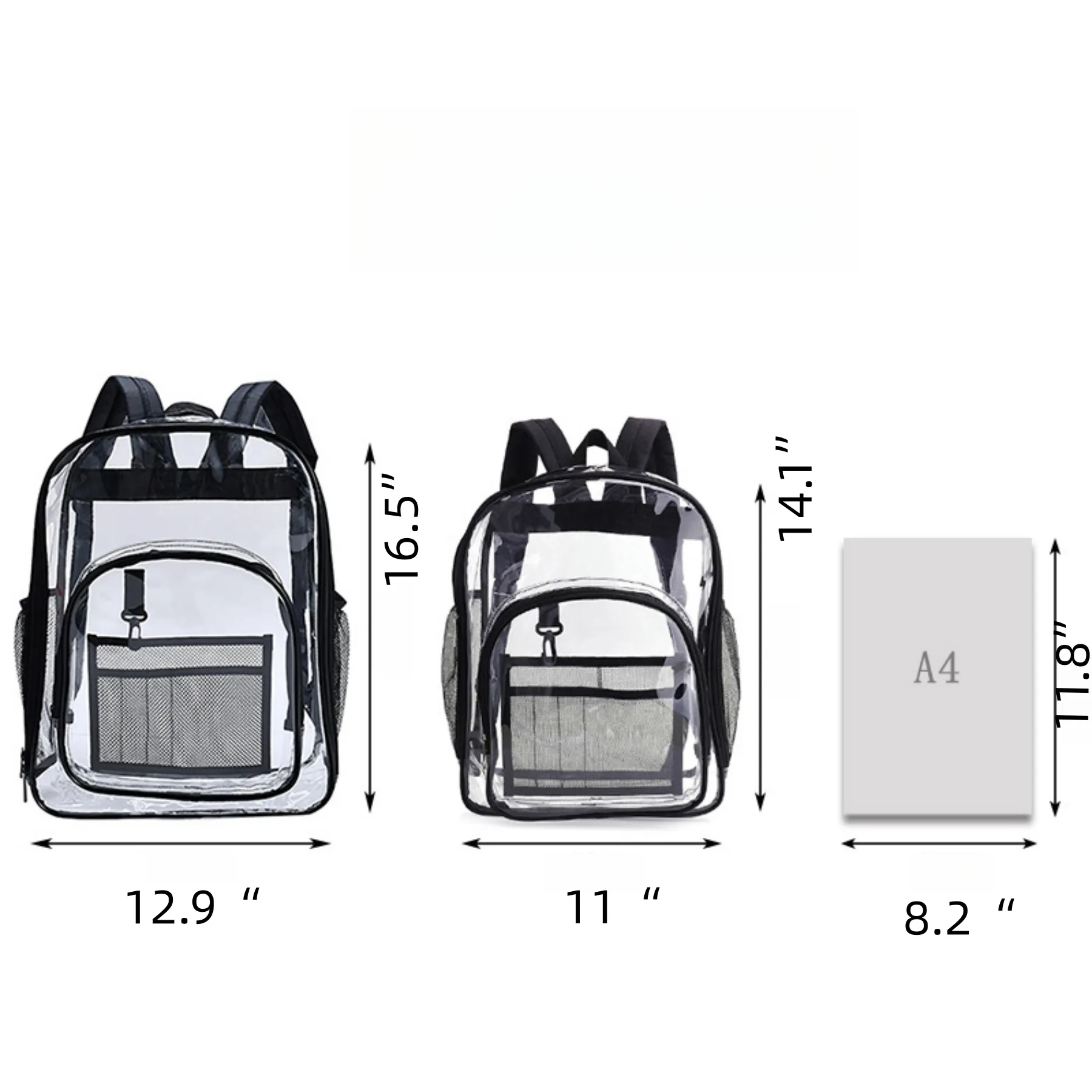 Clear Backpack Stadium Approved 3