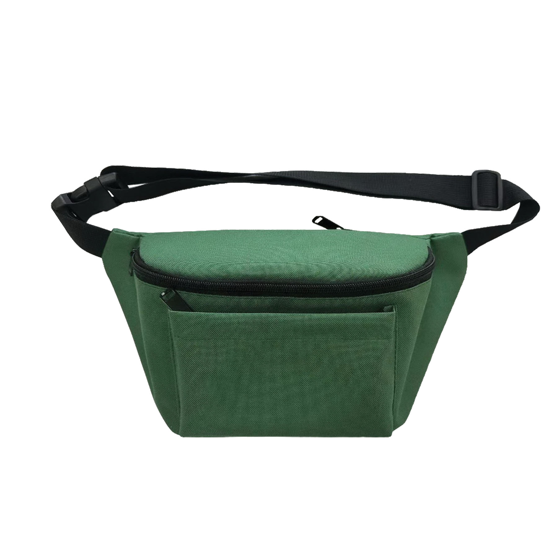 600D Polyester 3-Zipper Fanny Pack/Crossbody Sling 6