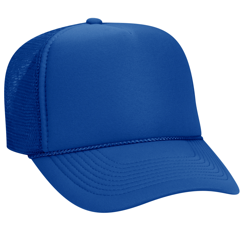 OTTO CAP® 5 Panel Mid Profile Mesh Back Trucker Hat 4