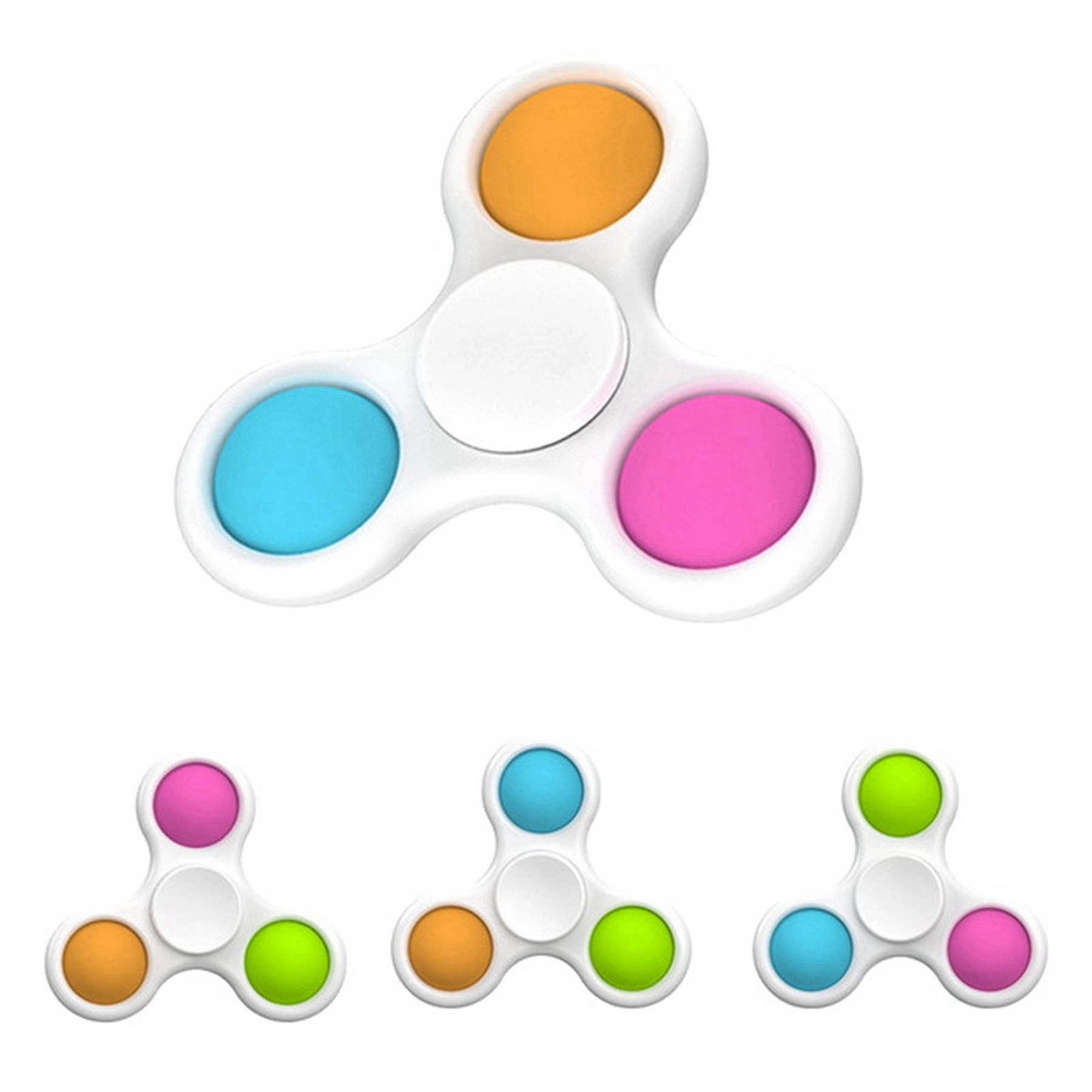 Push Pop Rotatable Fidget Spinner Toy 17