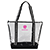 Diamond Clear TPU Zippered Tote 12