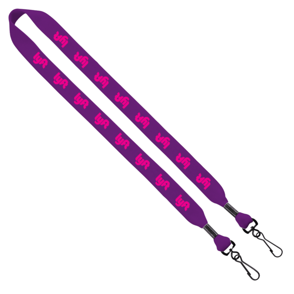 3/4" Cotton Double Swivel Hook Lanyard 15