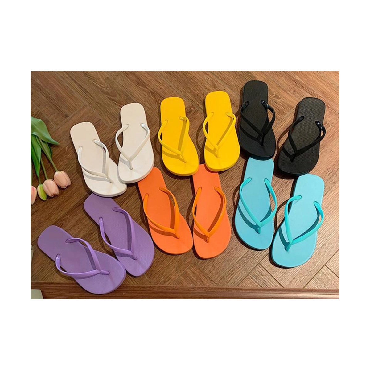 Adult Beach Flip Flops 1
